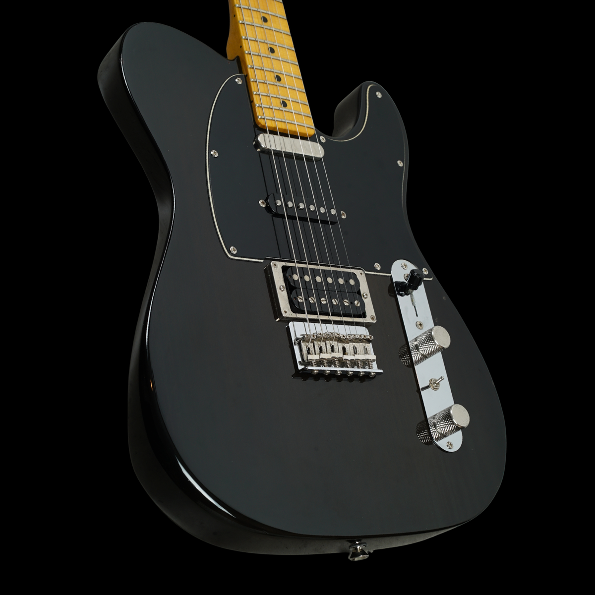 Fender 2016 Modern Player Plus Telecaster MN, Charcoal Transparent (Pre-Owned)