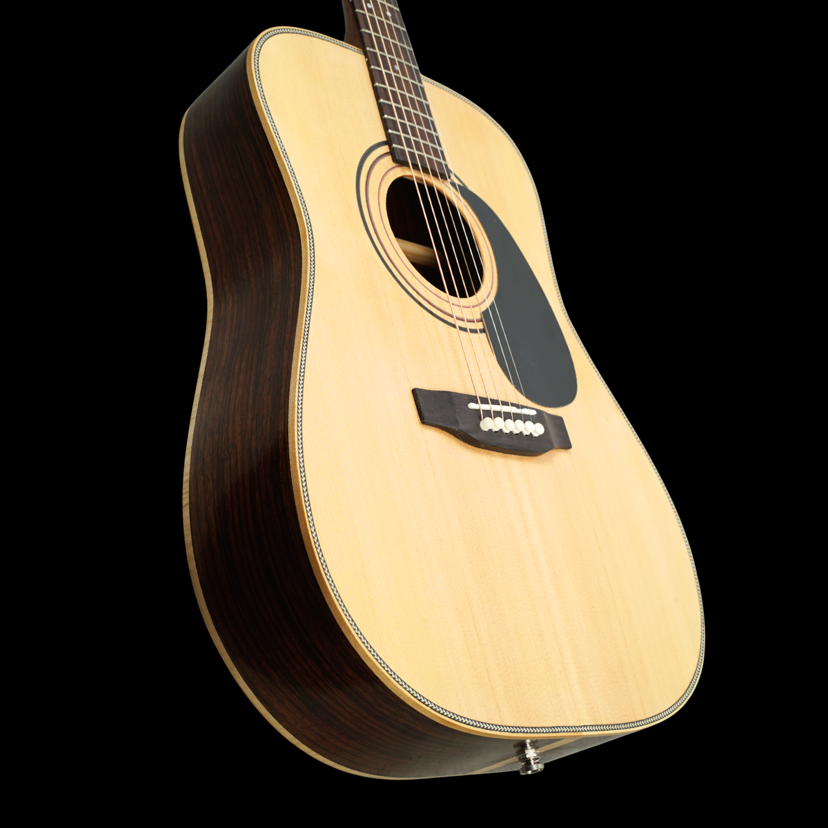Maude Guitars Dreadnought Acoustic Guitar, Natural (Pre-Owned)