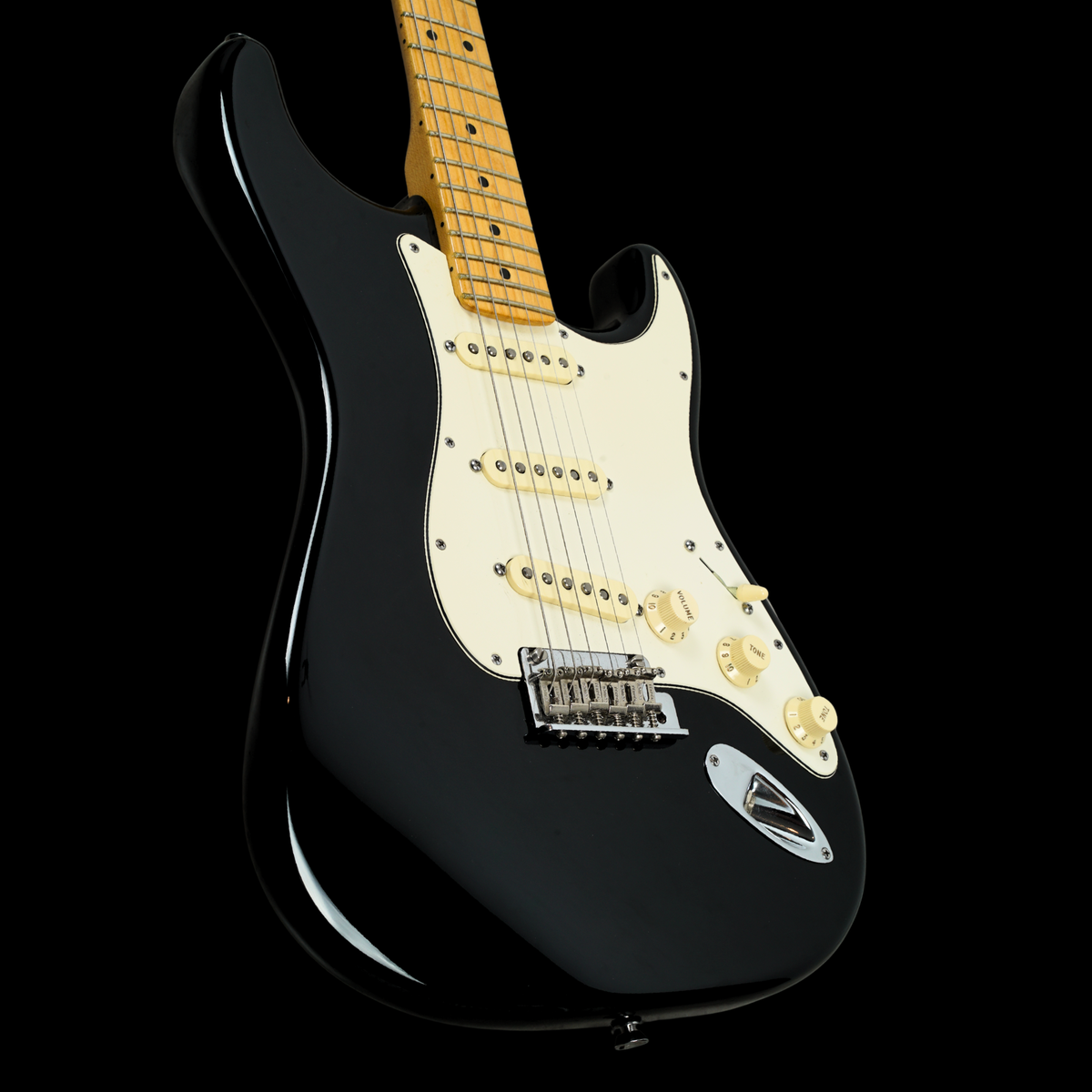 Fender American Standard Stratocaster MN 60th Anniversary, Black (Pre-Owned)