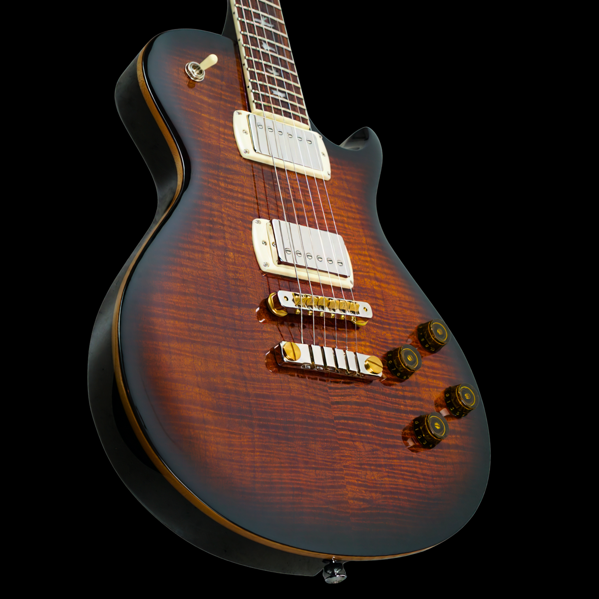 PRS SE McCarty Singlecut, Black Gold Burst (Pre-Owned)