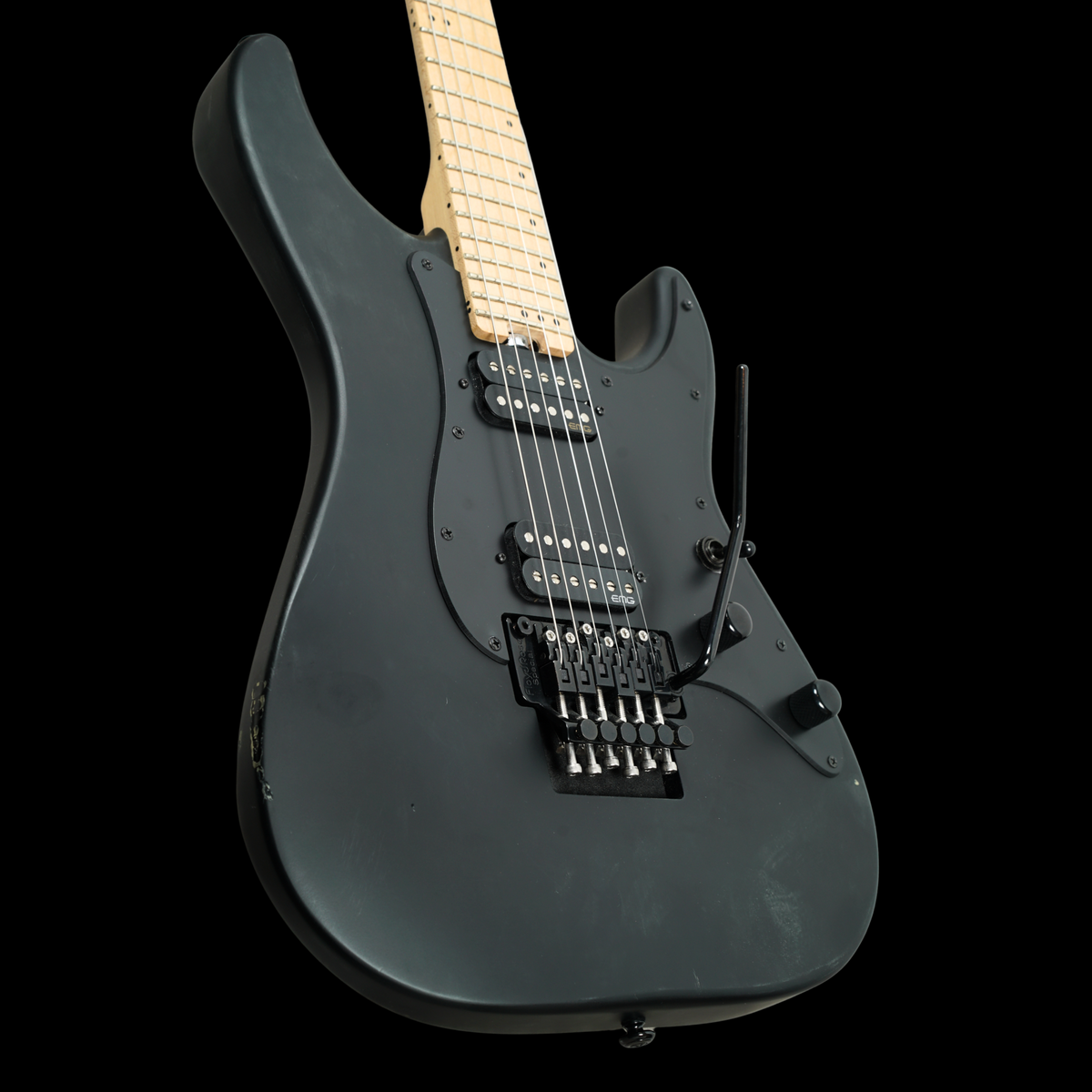 Schecter 2022 Diamond Series Sun Valley Super Shredder FR, Satin Black (Pre-Owned)