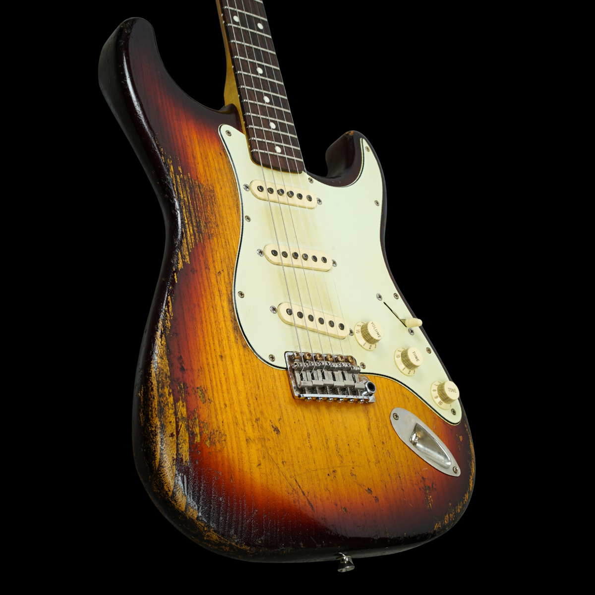 Kauffmann 63 S Heavy Relic, Three Tone Sunburst (Pre-Owned)