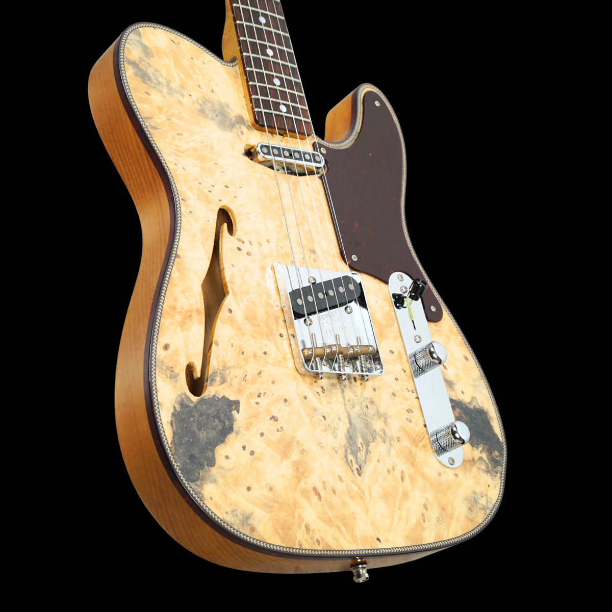 Fender Custom Shop Esquire Telecaster, Artisan Buckeye Burl (Pre-Owned) RESERVED