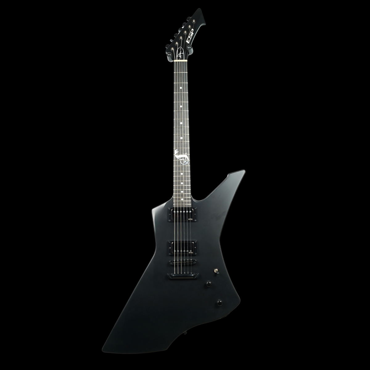 ESP LTD Snakebyte James Hetfield Signature, Satin Black (Pre-Owned)