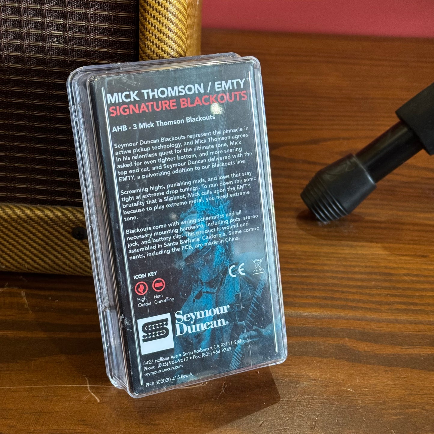 Seymour Duncan Mick Thomson / EMTY AHB1 Blackouts (Neck)