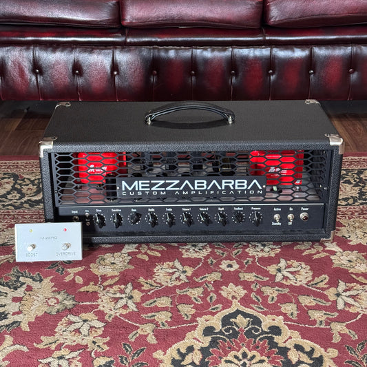 Mezzabarba M Zero Overdrive 2 Channel 100W Tube Amplifier Head
