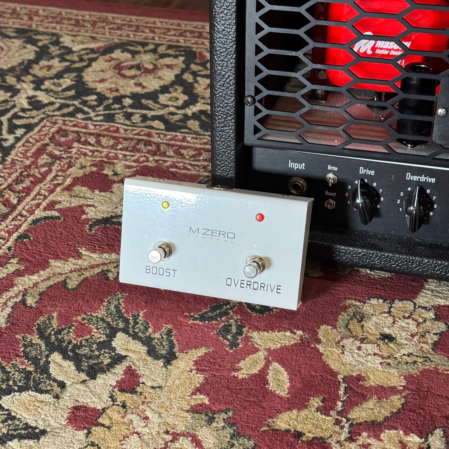 Mezzabarba M Zero Overdrive 2 Channel 100W Tube Amplifier Head