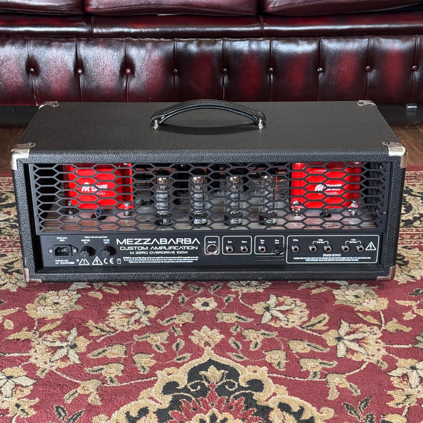 Mezzabarba M Zero Overdrive 2 Channel 100W Tube Amplifier Head