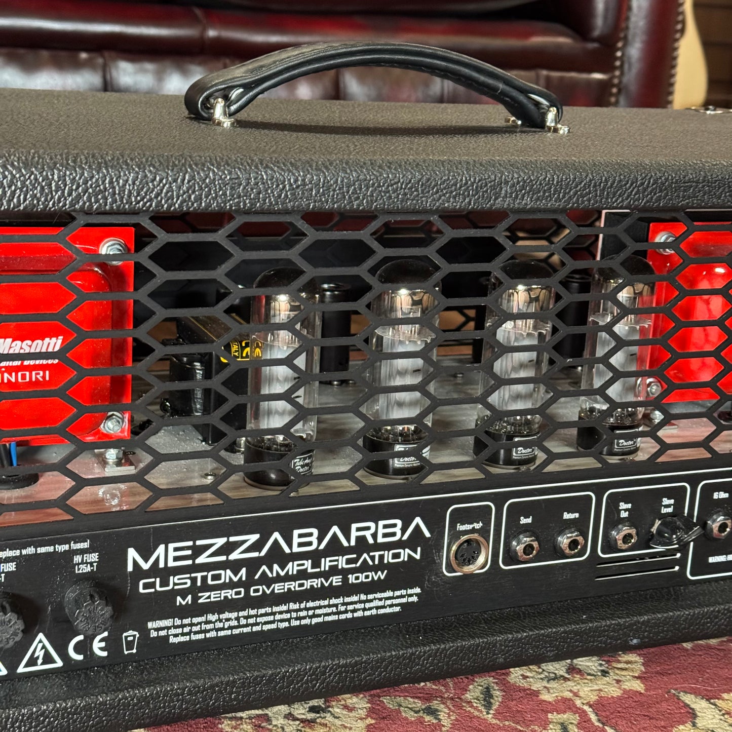 Mezzabarba M Zero Overdrive 2 Channel 100W Tube Amplifier Head