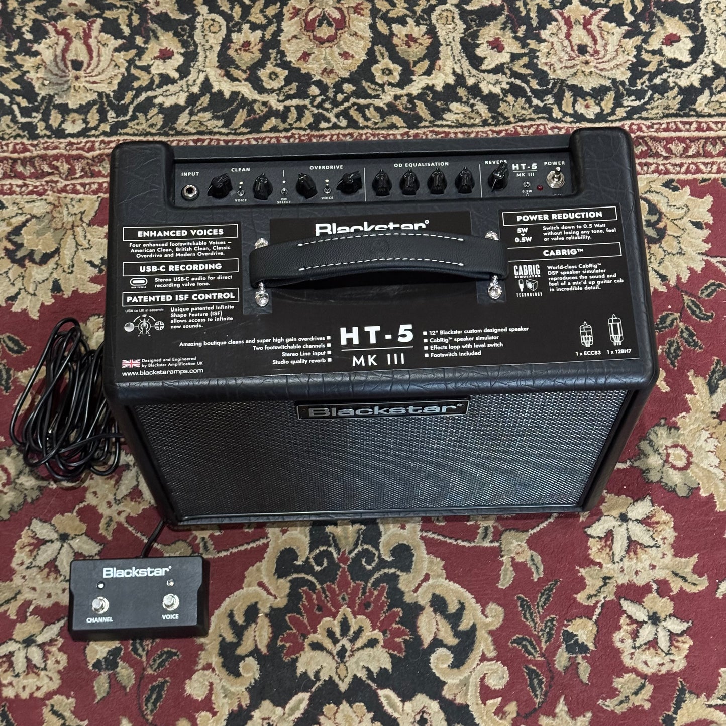 Blackstar HT-5 MK III Combo Amplifier w/ Reverb (Pre-owned)