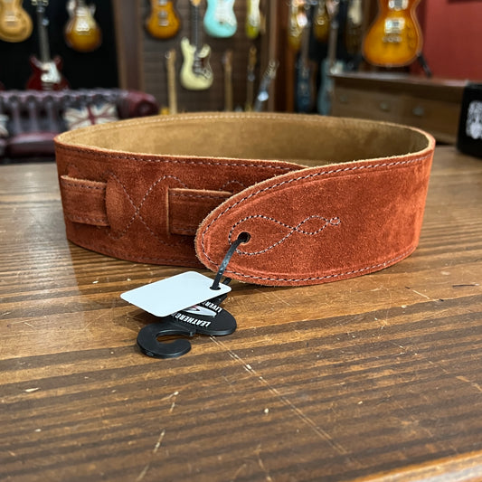 Leathergraft Comfy Suede Guitar Strap