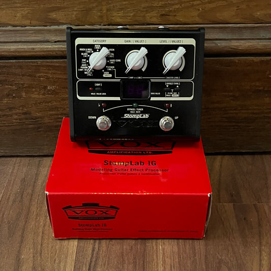 Vox Stomplab IG Modeling Guitar Processor (Pre-Owned)