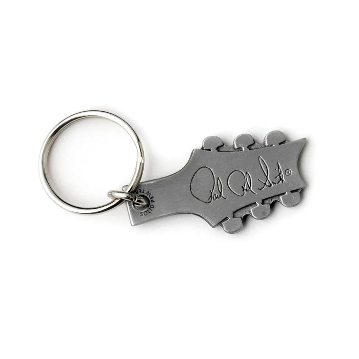 PRS Headstock Keychain Silver