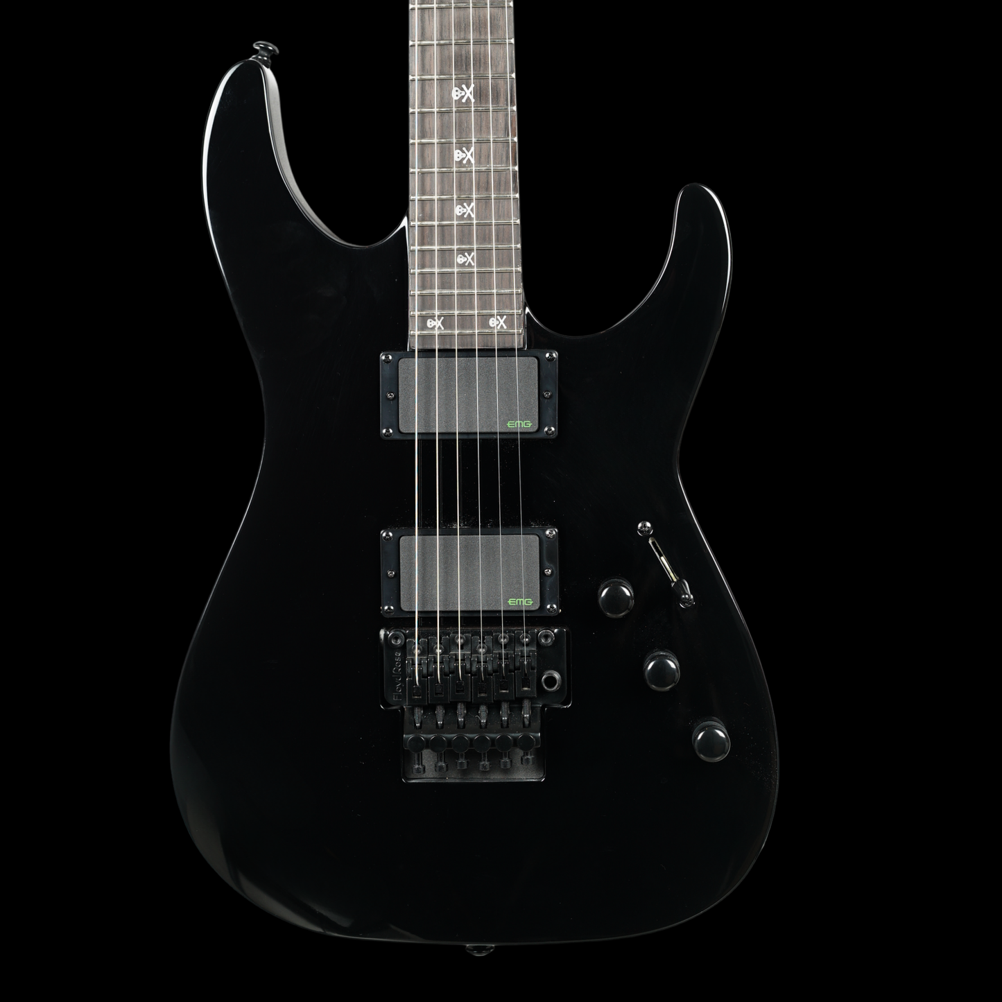 ESP LTD H-602 Kirk Hammett Signature, Gloss Black (Pre-Owned)