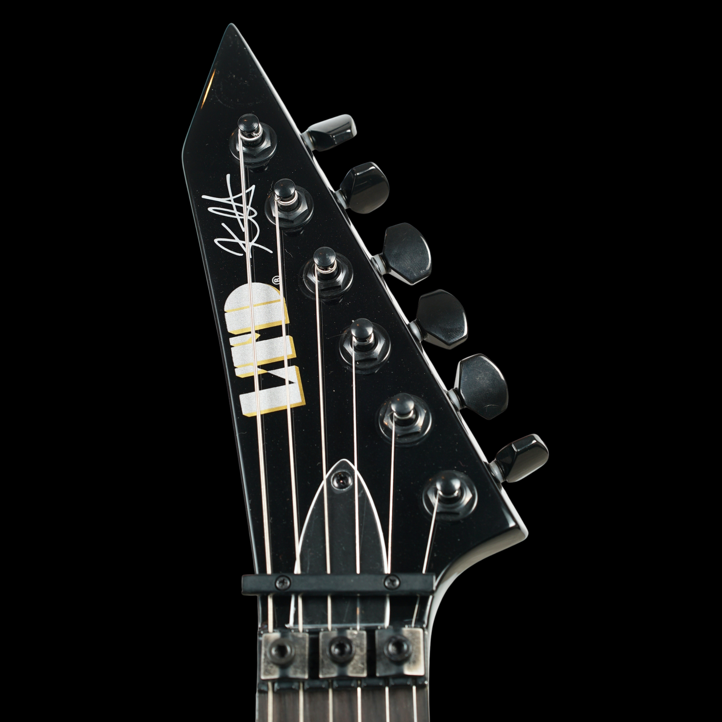 ESP LTD H-602 Kirk Hammett Signature, Gloss Black (Pre-Owned)