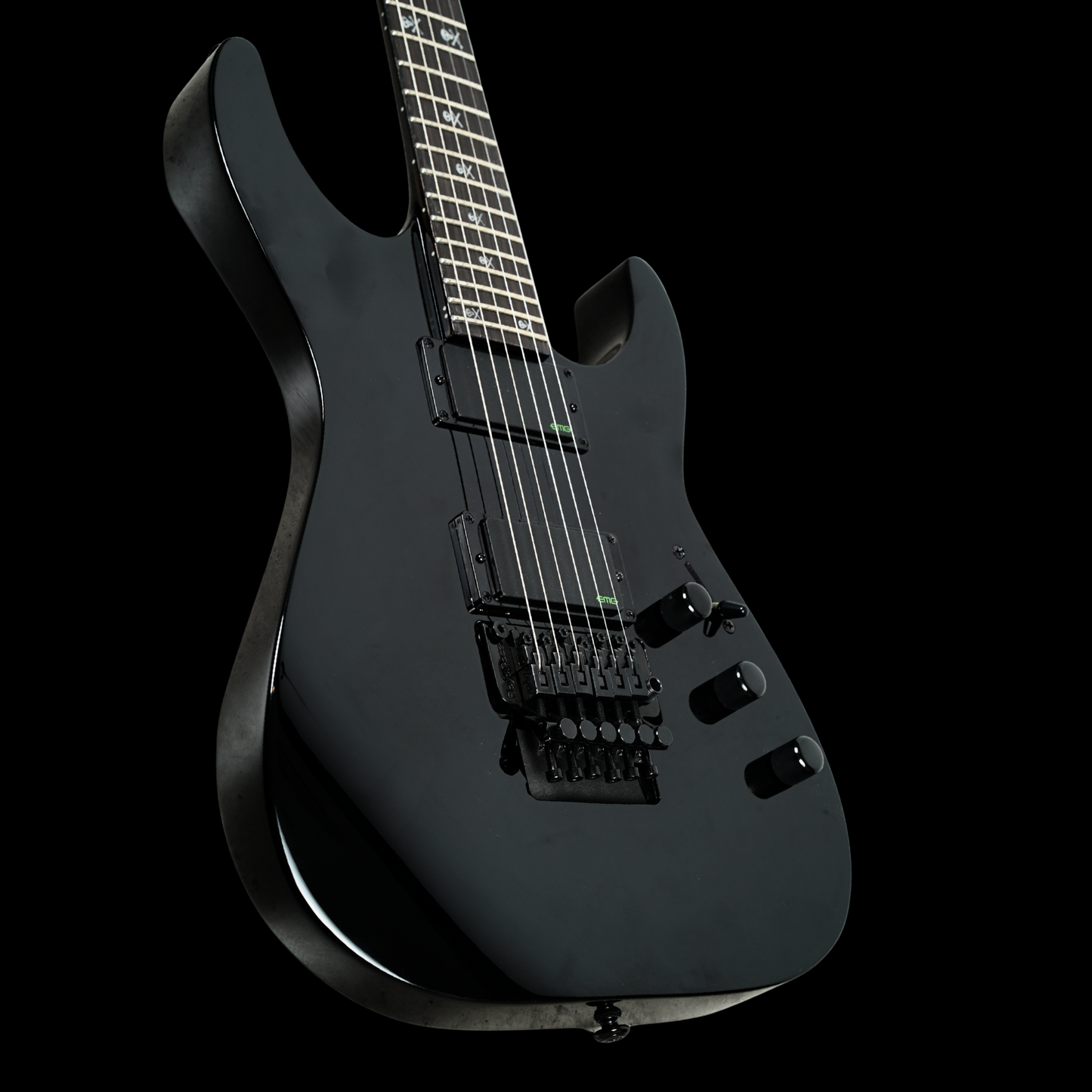 ESP LTD H-602 Kirk Hammett Signature, Gloss Black (Pre-Owned)