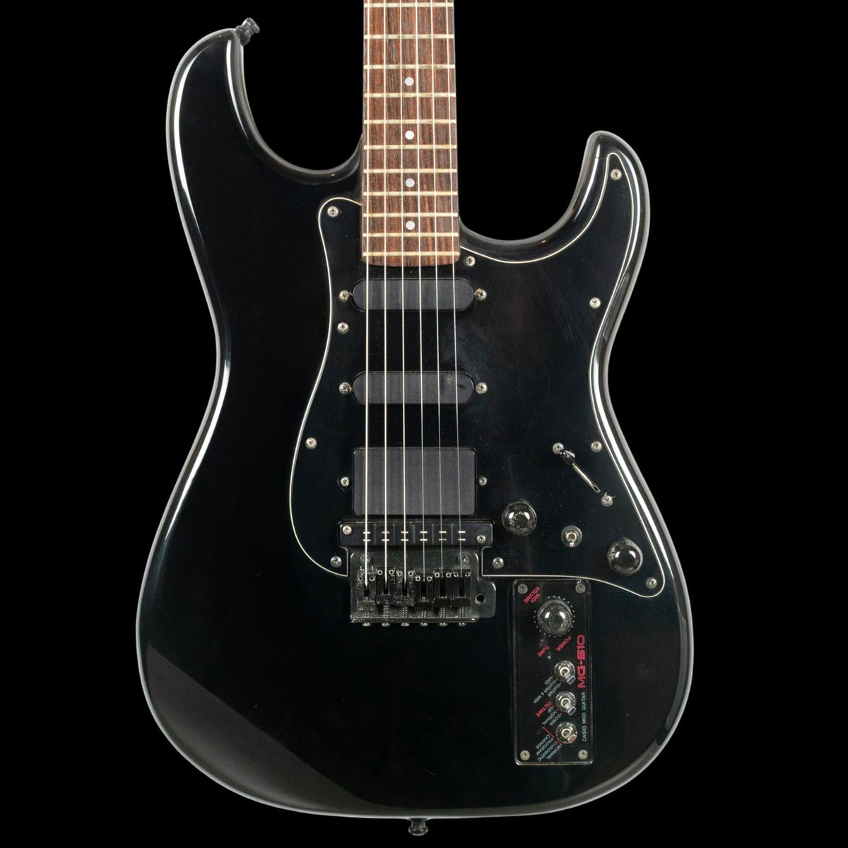 Casio MG-510 MIDI Guitar (Black), Pre-owned