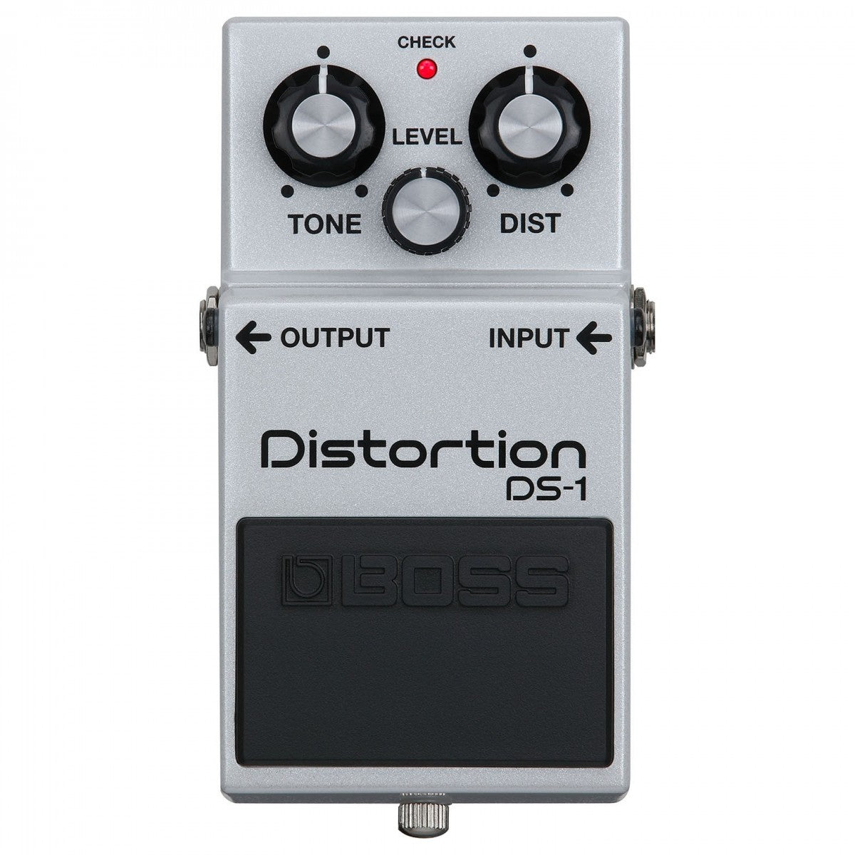 Boss DS-1 Distortion Pedal (White)