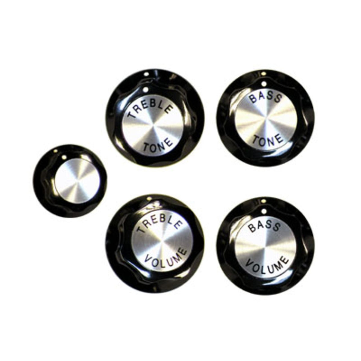 Rickenbacker Standard Control Knob Set of 5 (03569)